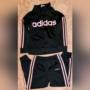Size 5 Girls Adidas trackssuit